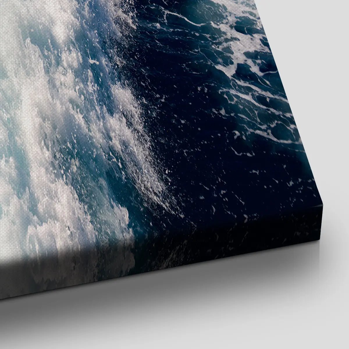 Ocean Boat Wake Canvas Wall Art