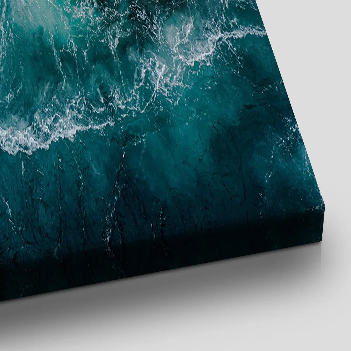 Large Coastal Framed Wall Art - Ocean Wave Canvas Print