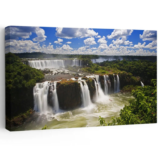 Iguazu Waterfalls Wall Art Canvas