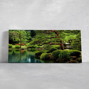 Japanese Zen Garden Wall Art Canvas