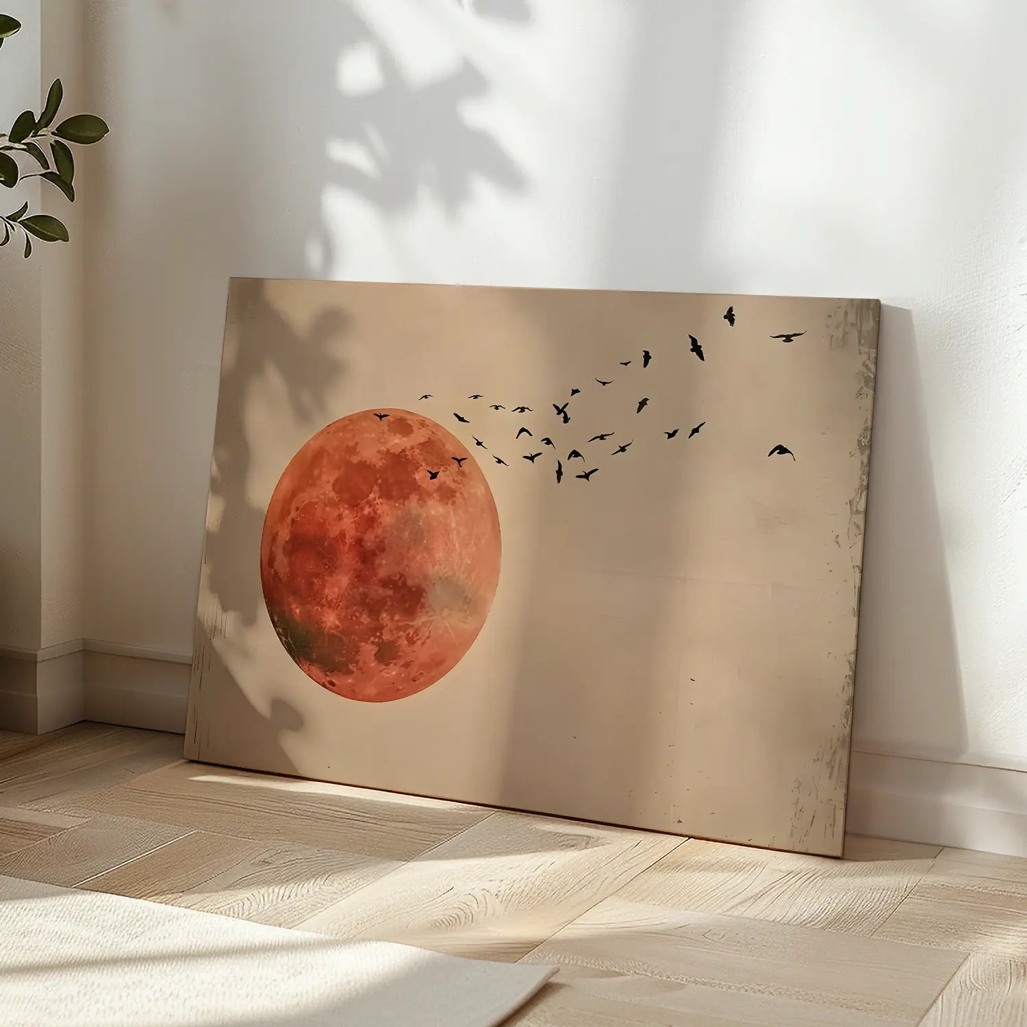 Blood Moon Canvas Wall Art-Stunning Canvas Prints