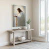 Painting Of Jesus Praying - Abstract Christian Wall Art