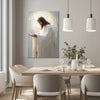 Painting Of Jesus Praying - Abstract Christian Wall Art