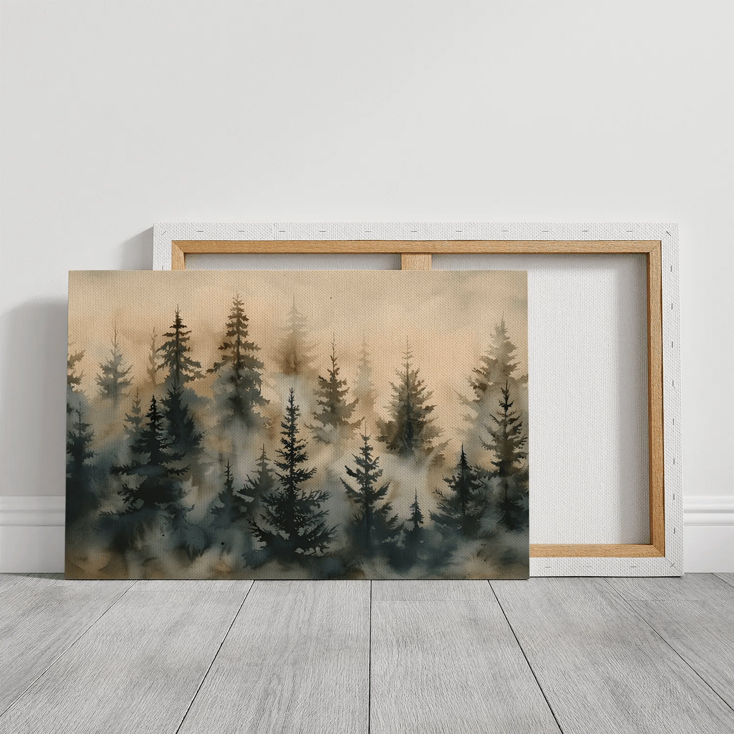 Misty Forest Canvas Wall Art-Stunning Canvas Prints