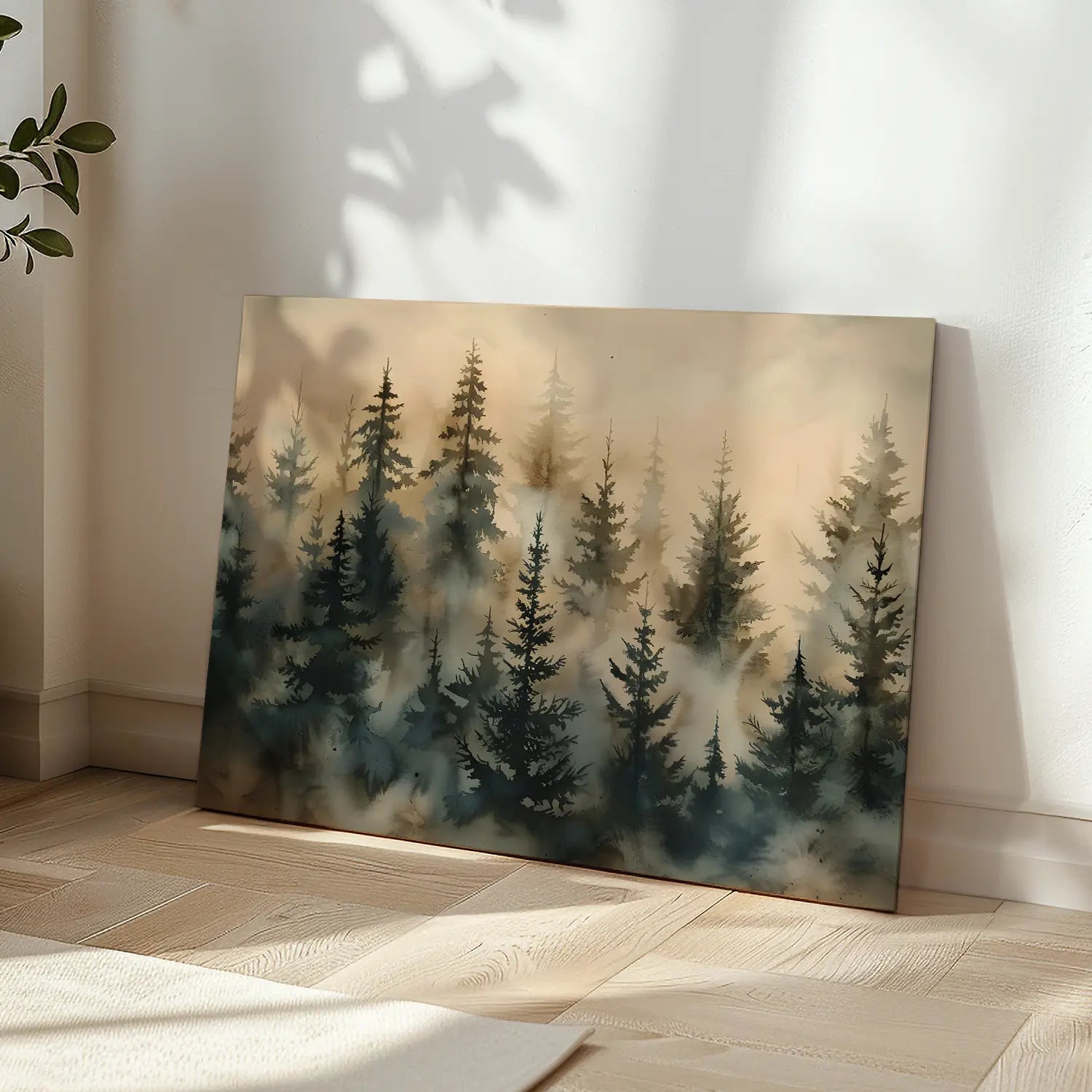 Misty Forest Canvas Wall Art-Stunning Canvas Prints