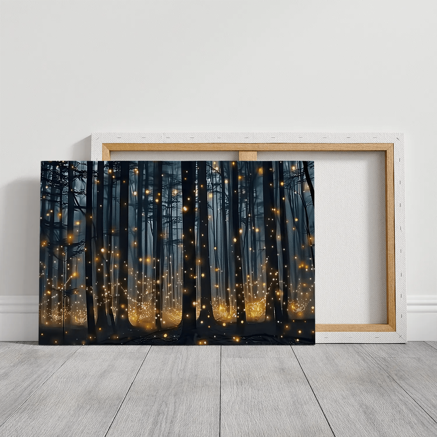 Mystical Firefly Forest Canvas Art-Stunning Canvas Prints