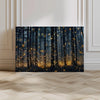 Mystical Firefly Forest Canvas Art-Stunning Canvas Prints