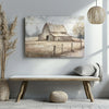 Old Farmhouse Wall Art Canvas-Stunning Canvas Prints