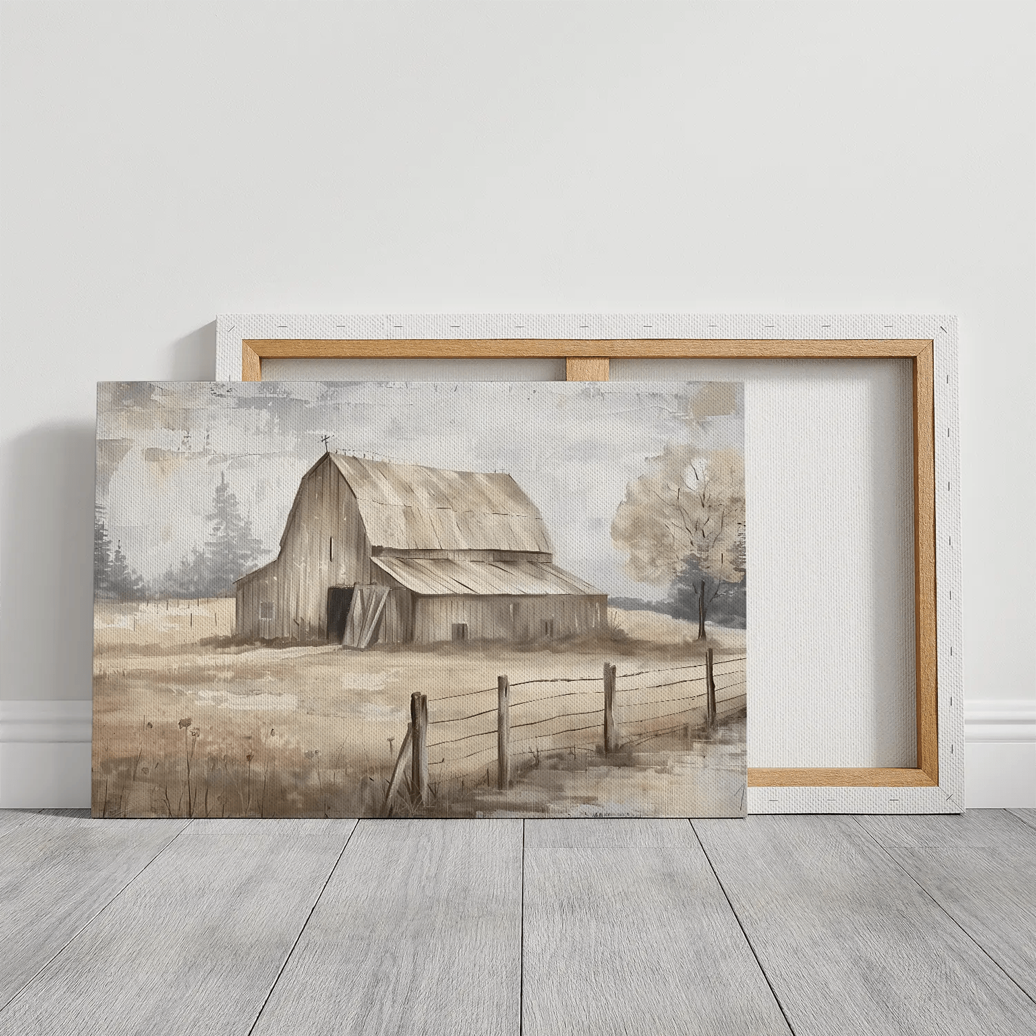 Old Farmhouse Wall Art Canvas-Stunning Canvas Prints