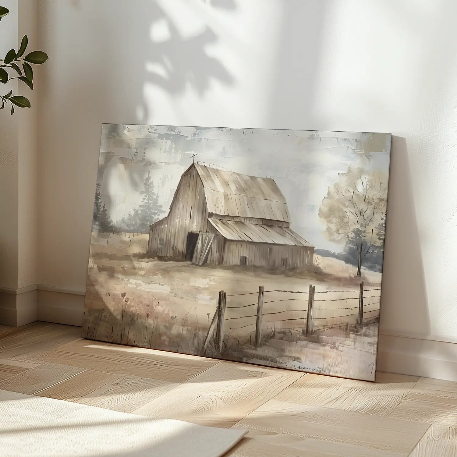 Old Farmhouse Wall Art Canvas-Stunning Canvas Prints