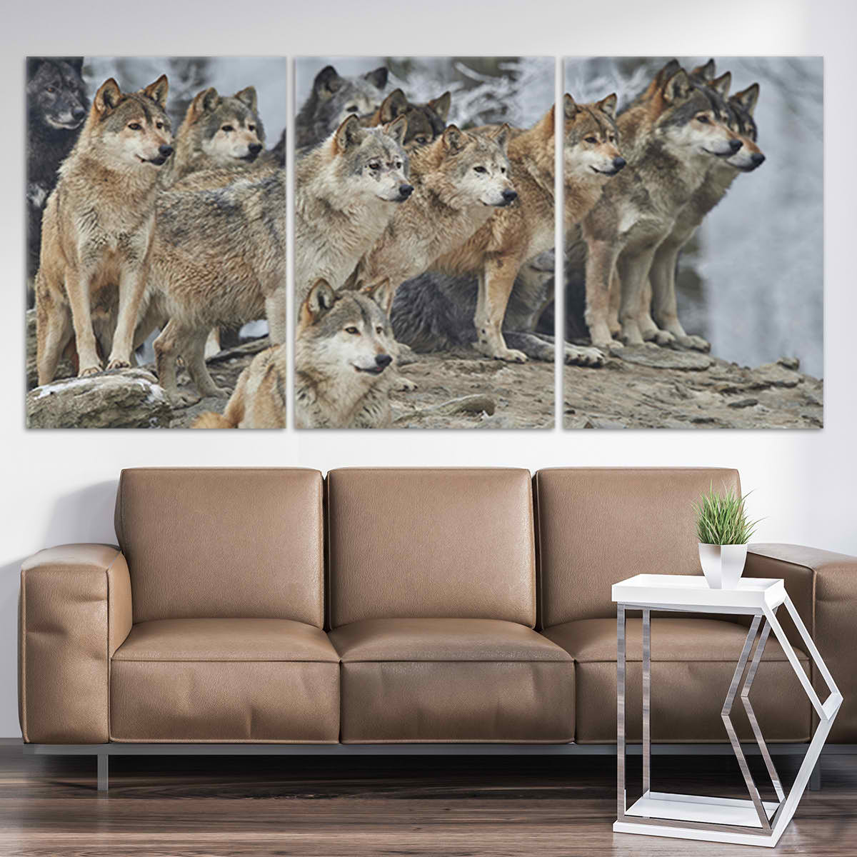 Wolf Pack Wall Art Canvas-Stunning Canvas Prints