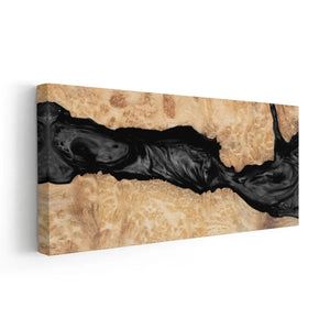 Abstract Black Lava Wall Art-Stunning Canvas Prints