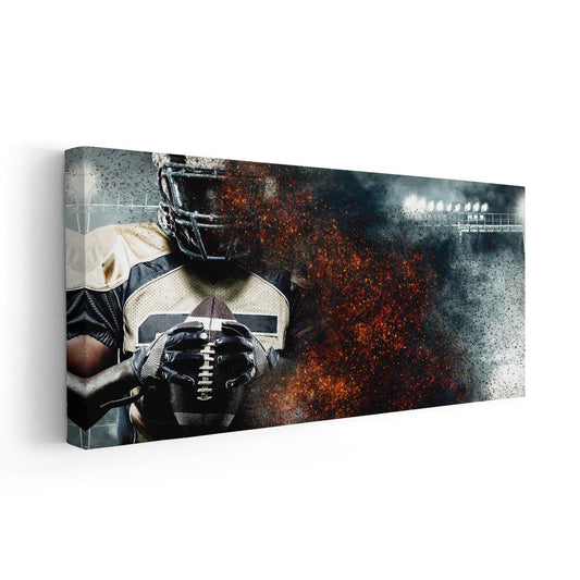 Abstract Football Wall Art Canvas Print-Stunning Canvas Prints