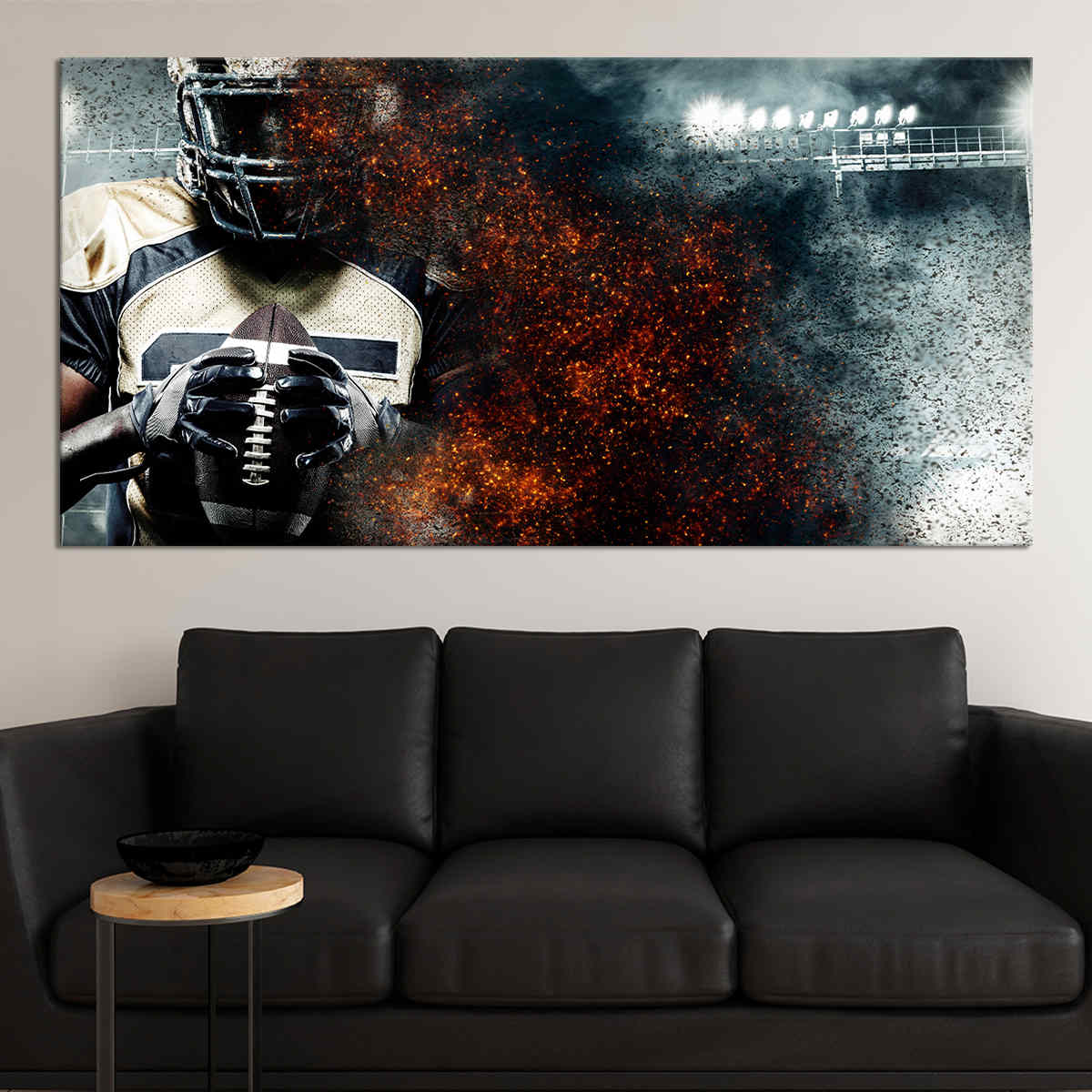 Abstract Football Wall Art Canvas Print-Stunning Canvas Prints