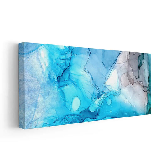 Blue Ocean Abstract Wall Art For Living Room-Stunning Canvas Prints