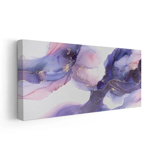 Modern Purple Abstract Wall Art Canvas-Stunning Canvas Prints