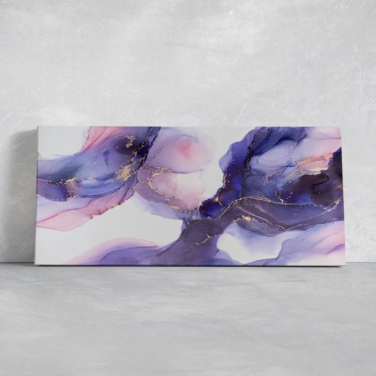 Modern Purple Abstract Wall Art Canvas-Stunning Canvas Prints