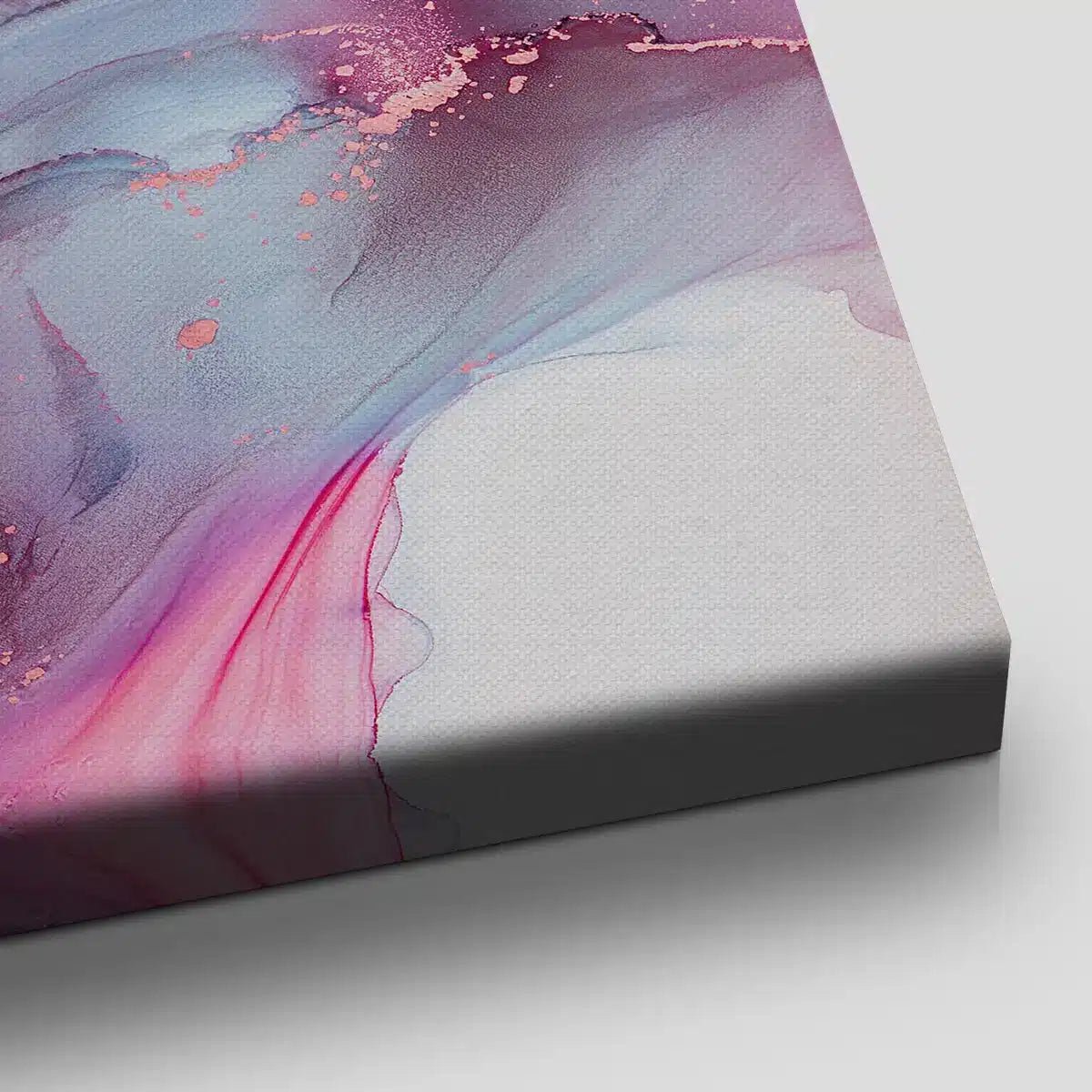 Pink and Purple Abstract Swirl Wall Art-Stunning Canvas Prints