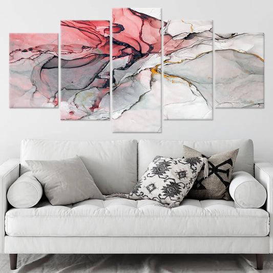 Liquid Marble Abstract Wall Art For Bedroom Wall-Stunning Canvas Prints