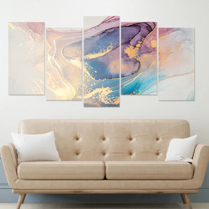 Abstract Fluid Dreams Wall Art For Living Room-Stunning Canvas Prints