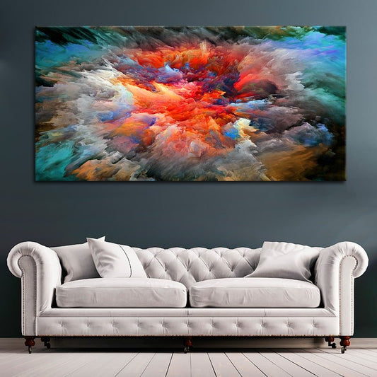 Large Modern Colorful Abstract Wall Art For Living Room Wall-Stunning Canvas Prints