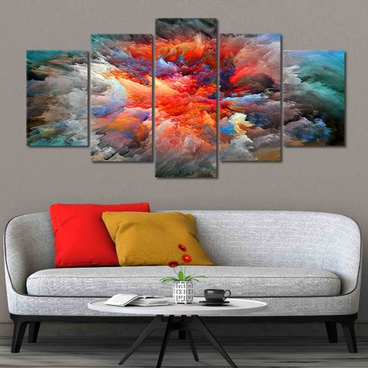 Large Modern Colorful Abstract Wall Art For Living Room Wall-Stunning Canvas Prints