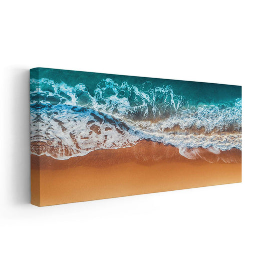 Beach Shore Waves Wall Art Canvas-Stunning Canvas Prints