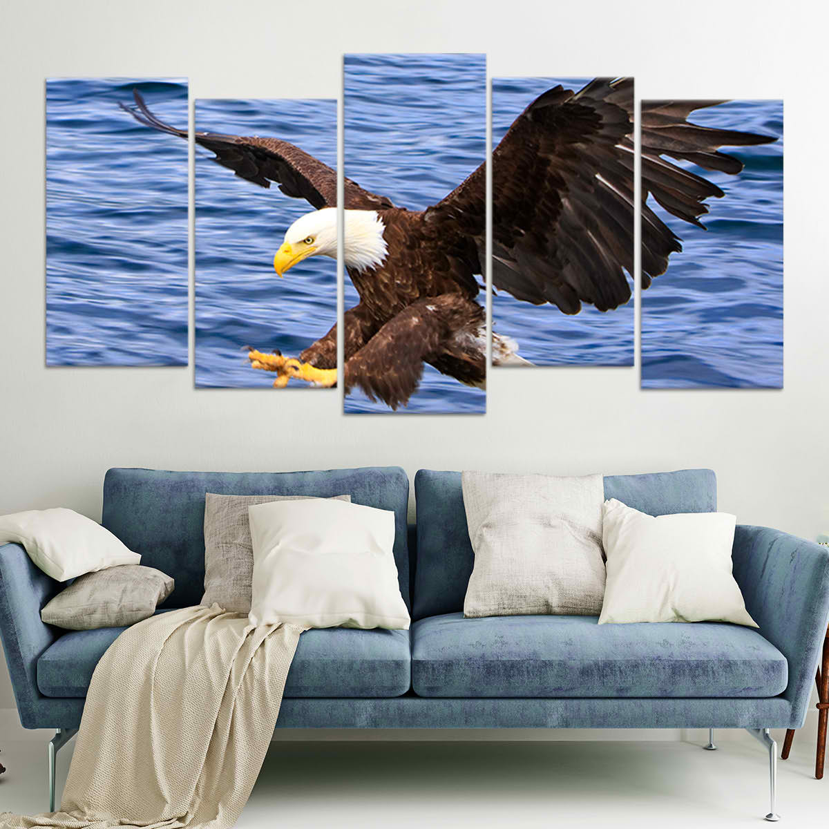 Hunting Bald Eagle Wall Art Canvas-Stunning Canvas Prints