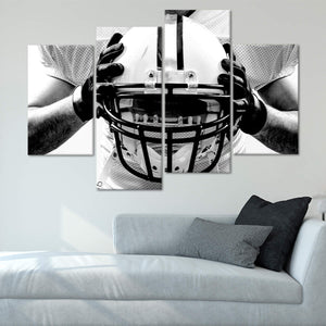 Football Quarterback Wall Art Canvas Print-Stunning Canvas Prints