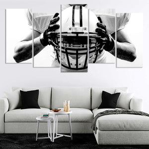 Football Quarterback Wall Art Canvas Print-Stunning Canvas Prints