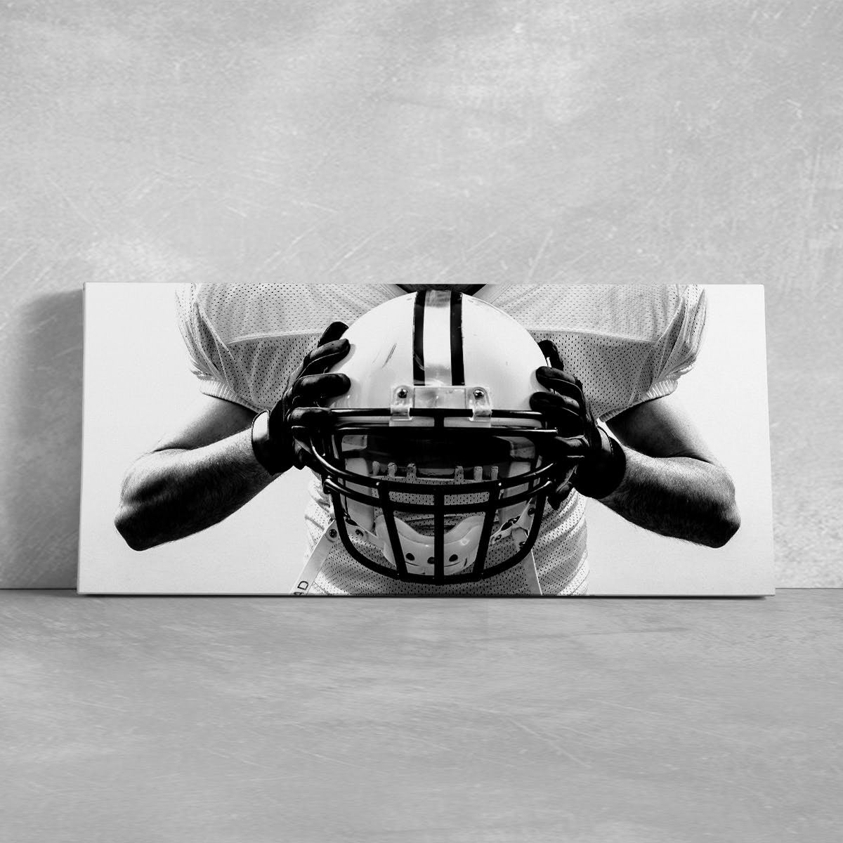 Football Quarterback Wall Art Canvas Print-Stunning Canvas Prints