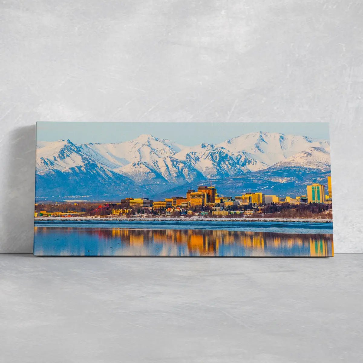 Anchorage Skyline Wall Art Canvas-Stunning Canvas Prints