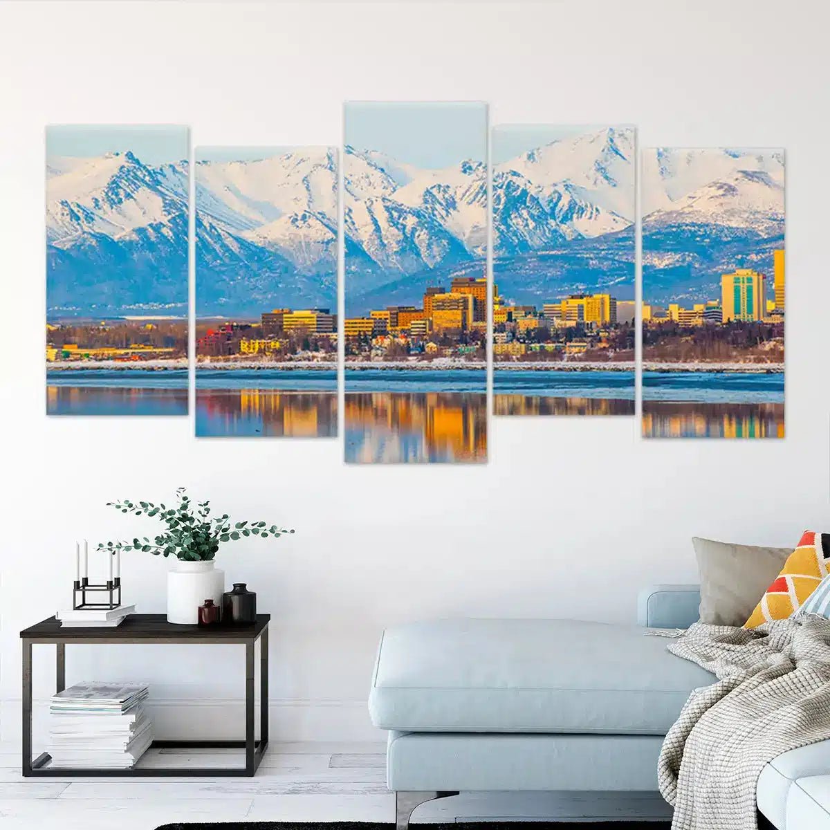 Anchorage Skyline Wall Art Canvas-Stunning Canvas Prints