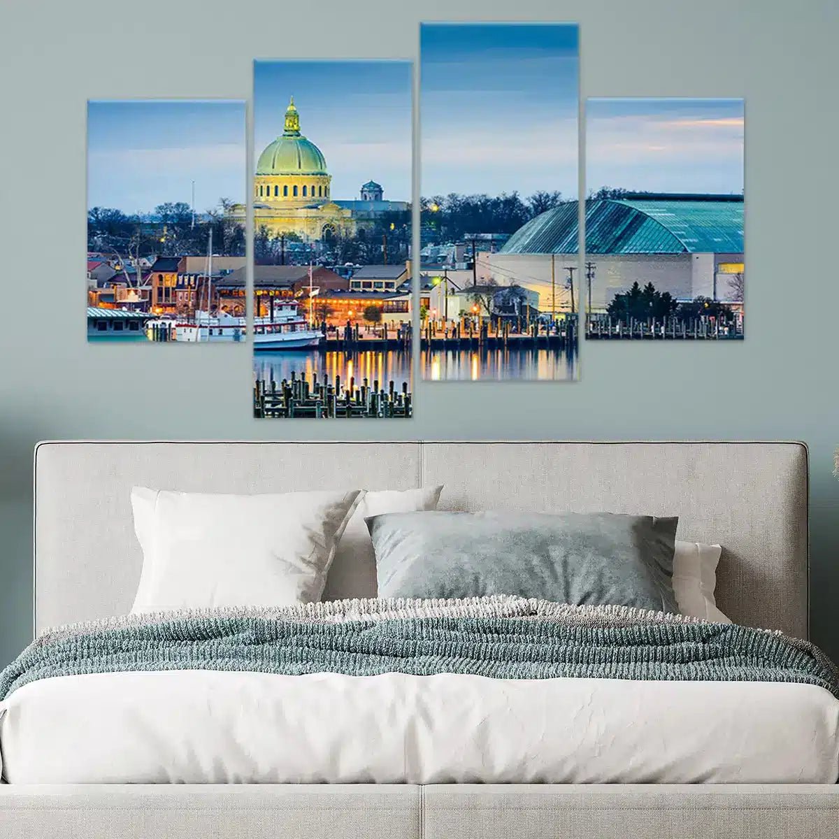 Annapolis Skyline Wall Art Canvas-Stunning Canvas Prints