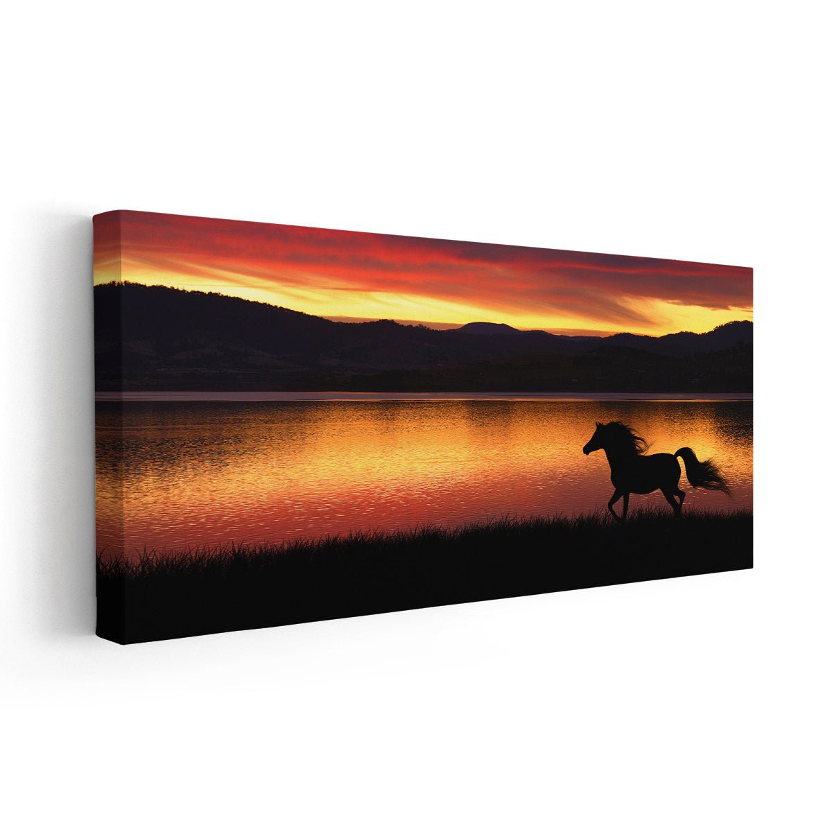 Sunset Horse Wall Art Canvas-Stunning Canvas Prints