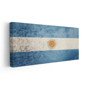 Argentinian Flag Wall Art Canvas Print-Stunning Canvas Prints