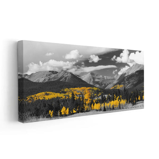 Black And White Forest Wall Art Canvas-Stunning Canvas Prints