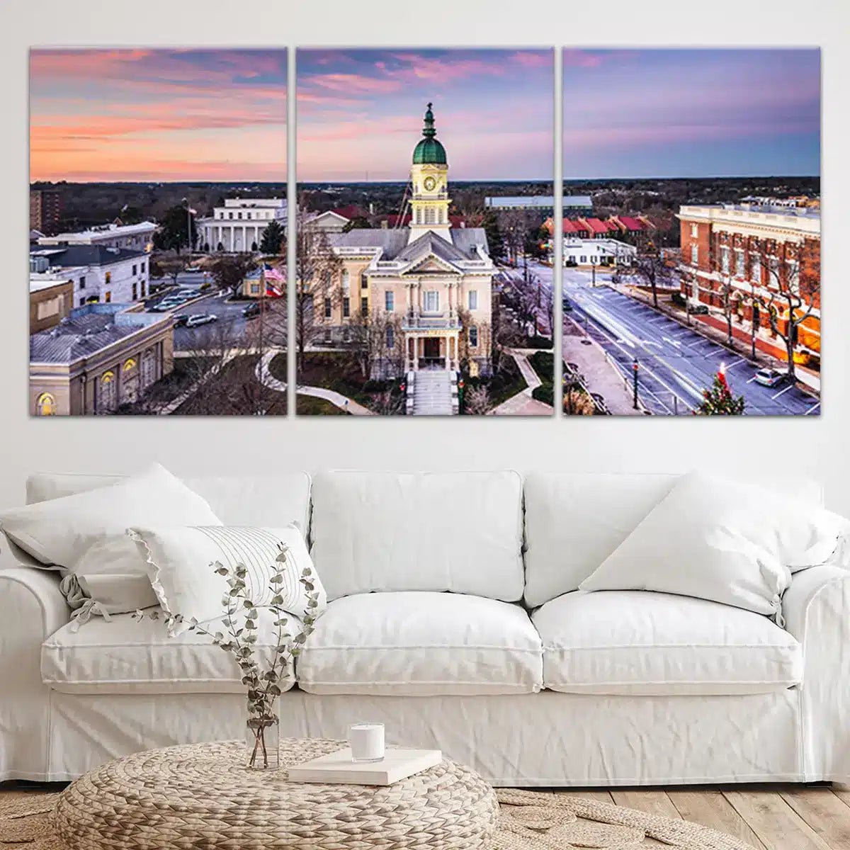 Athens Skyline Wall Art Canvas-Stunning Canvas Prints