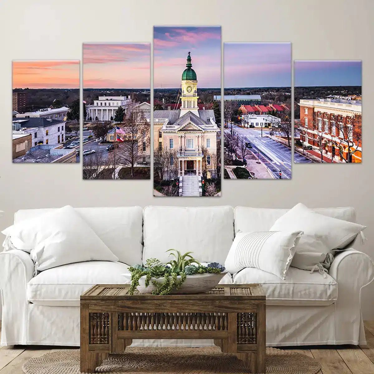 Athens Skyline Wall Art Canvas-Stunning Canvas Prints