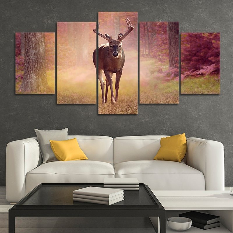 Autumn Deer Wall Art Canvas-Stunning Canvas Prints