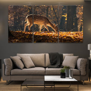 Baby Whitetail Deer Wall Art Canvas-Stunning Canvas Prints