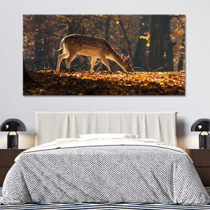 Baby Whitetail Deer Wall Art Canvas-Stunning Canvas Prints