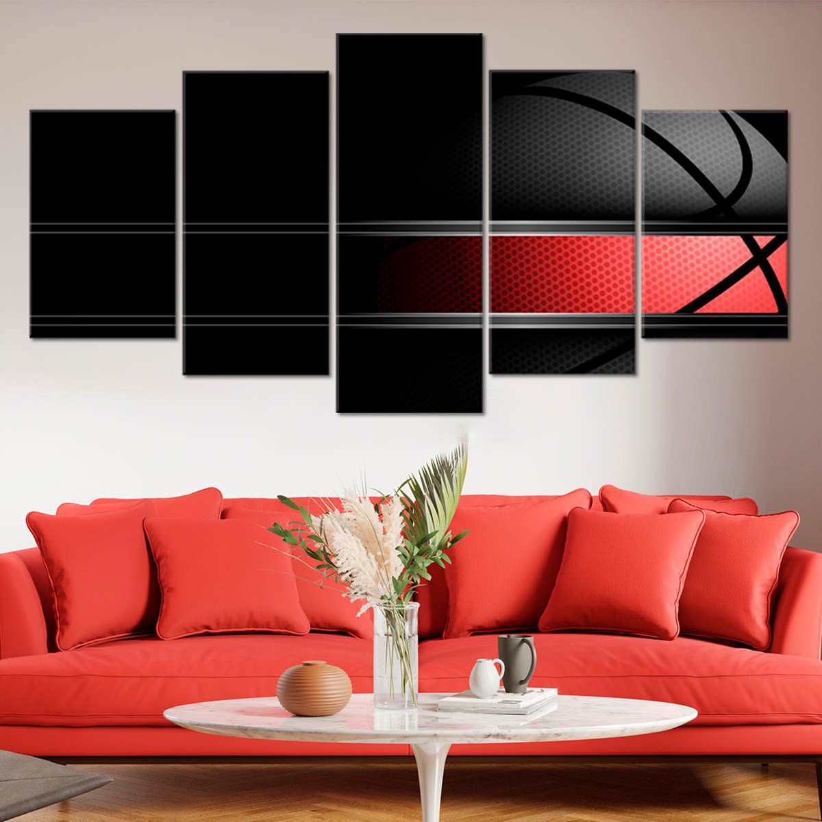 Basketball Pop Wall Art Canvas Print-Stunning Canvas Prints