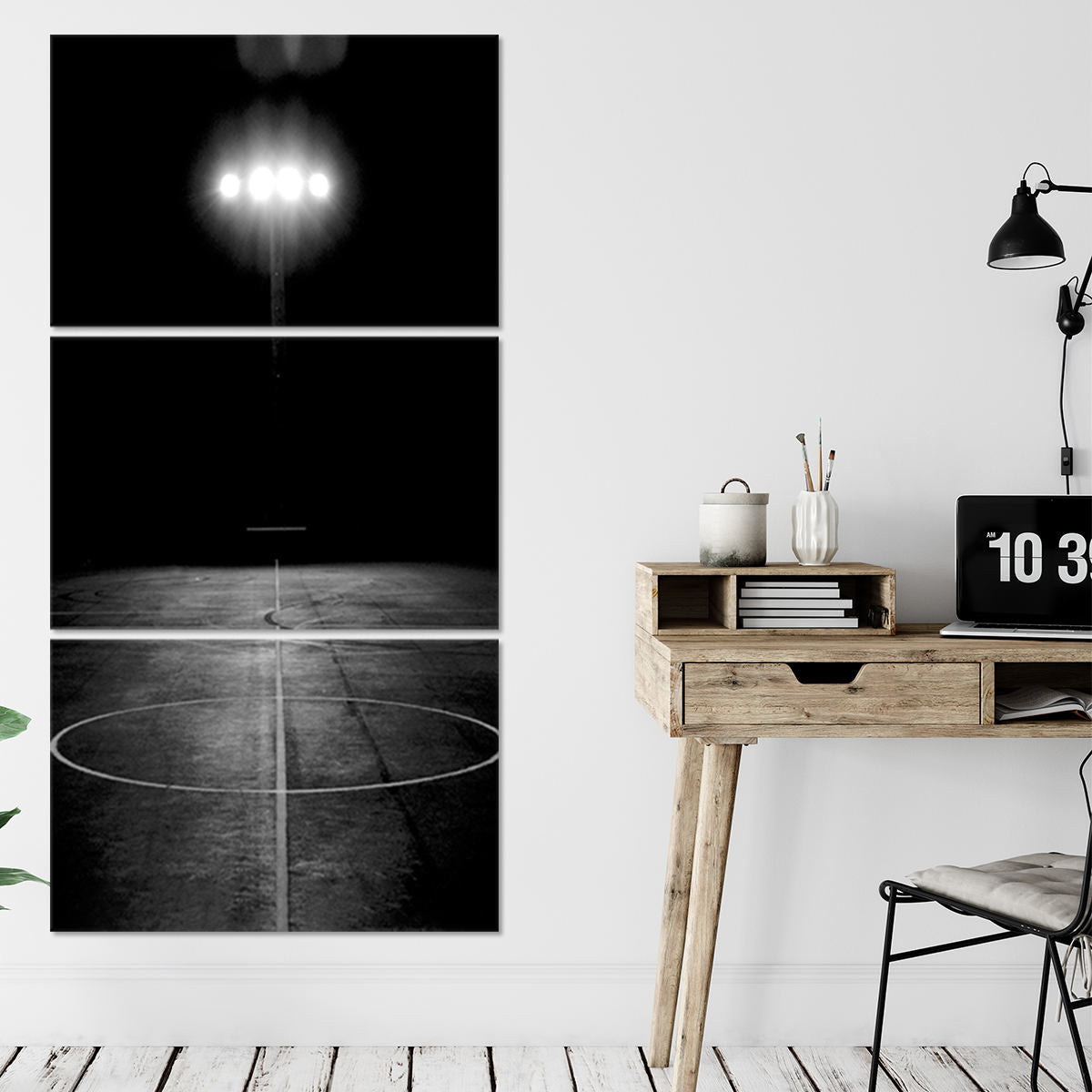 Basketball Court Wall Art Canvas Print-Stunning Canvas Prints