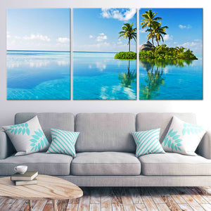 Tropical Island Wall Art Canvas-Stunning Canvas Prints