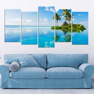 Tropical Island Wall Art Canvas-Stunning Canvas Prints