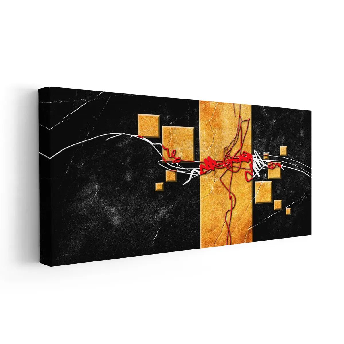 Bold Geometric Abstract Wall Art-Stunning Canvas Prints