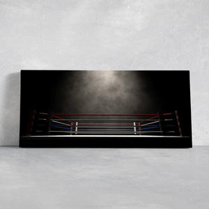 Boxing Ring Wall Art Canvas Print-Stunning Canvas Prints