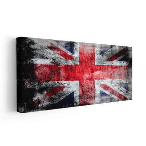 Modern UK British Flag Wall Art Canvas Print-Stunning Canvas Prints