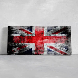 Modern UK British Flag Wall Art Canvas Print-Stunning Canvas Prints